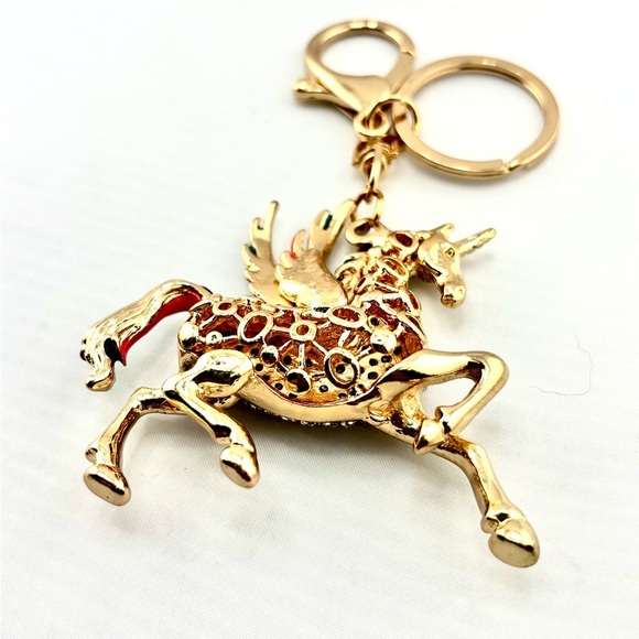 Enchanted Creatures Rhinestone Keychain MEGA Bundle - Lot of 5 - Picture 10 of 15